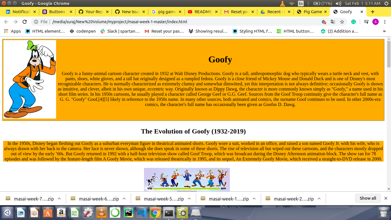 GitHub - Suraj10074/one-with-html-page: Goofy Cartoon web page