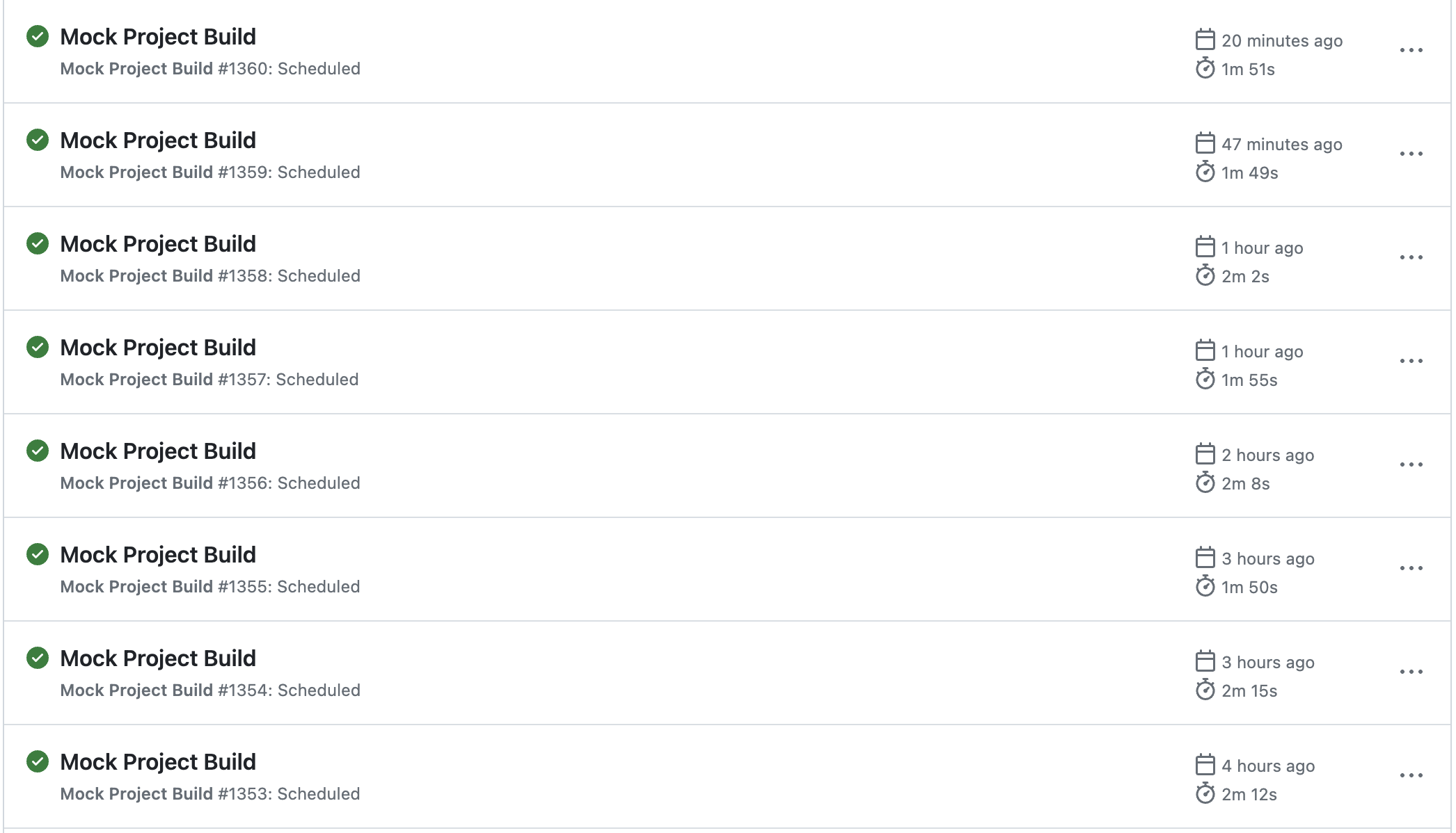 Build List 