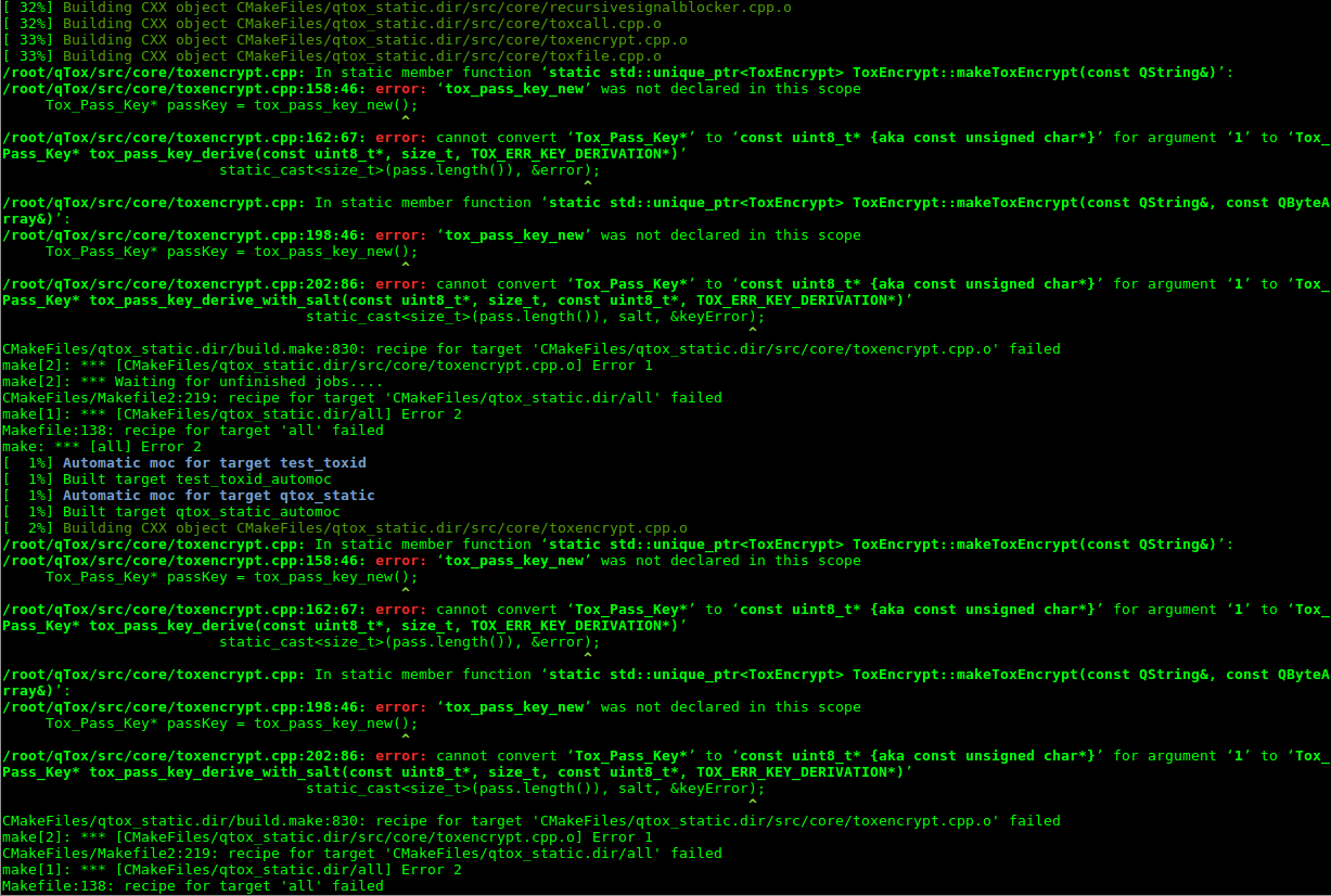 Compiling error on ubuntu · Issue #4890 · qTox/qTox · GitHub