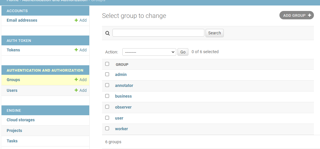 Management group was deleted incorrectly issue 4788 cvat ai cvat