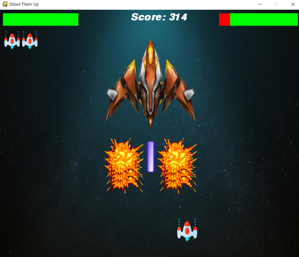 GitHub - yogivaleja/Space-Shooter: The Space Shooter Game is a ...