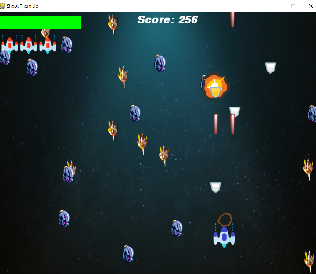 GitHub - yogivaleja/Space-Shooter: The Space Shooter Game is a ...