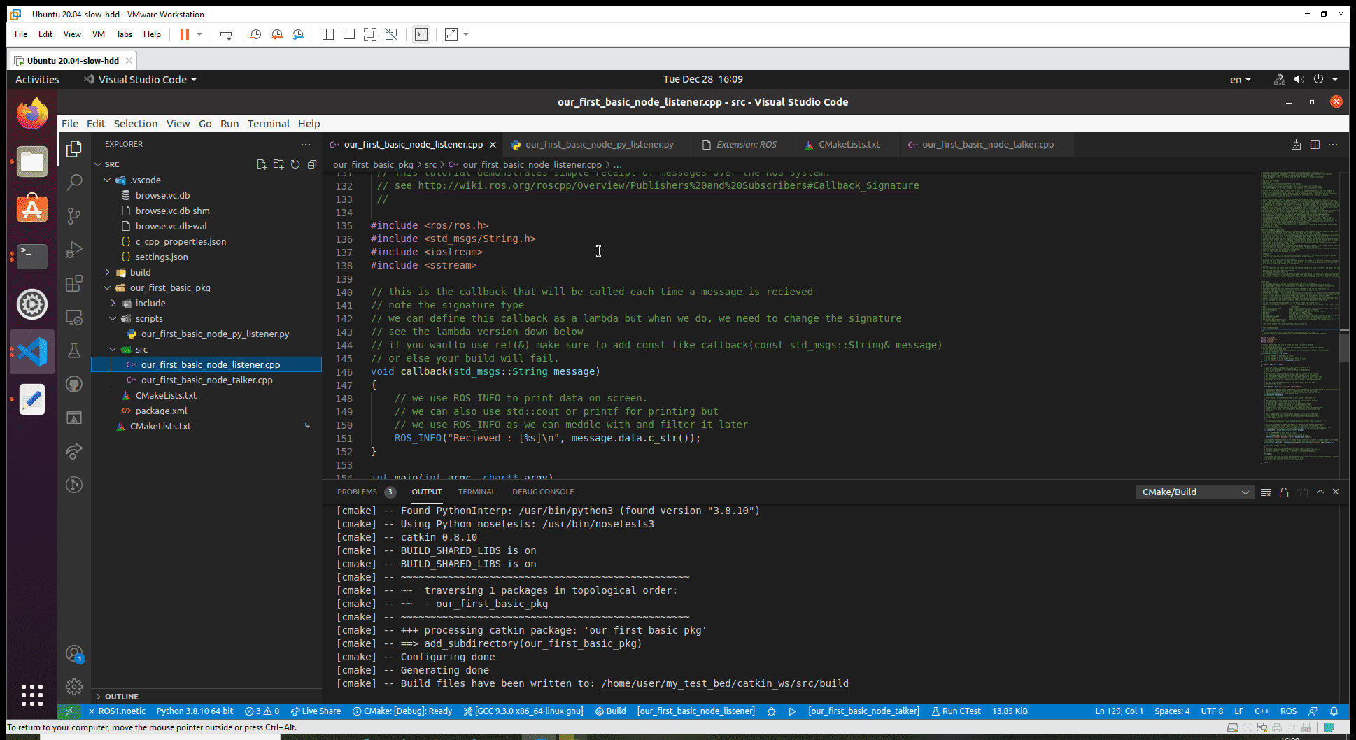 [bug] When trying to Launch Debugging using launch.json for ROS, There ...