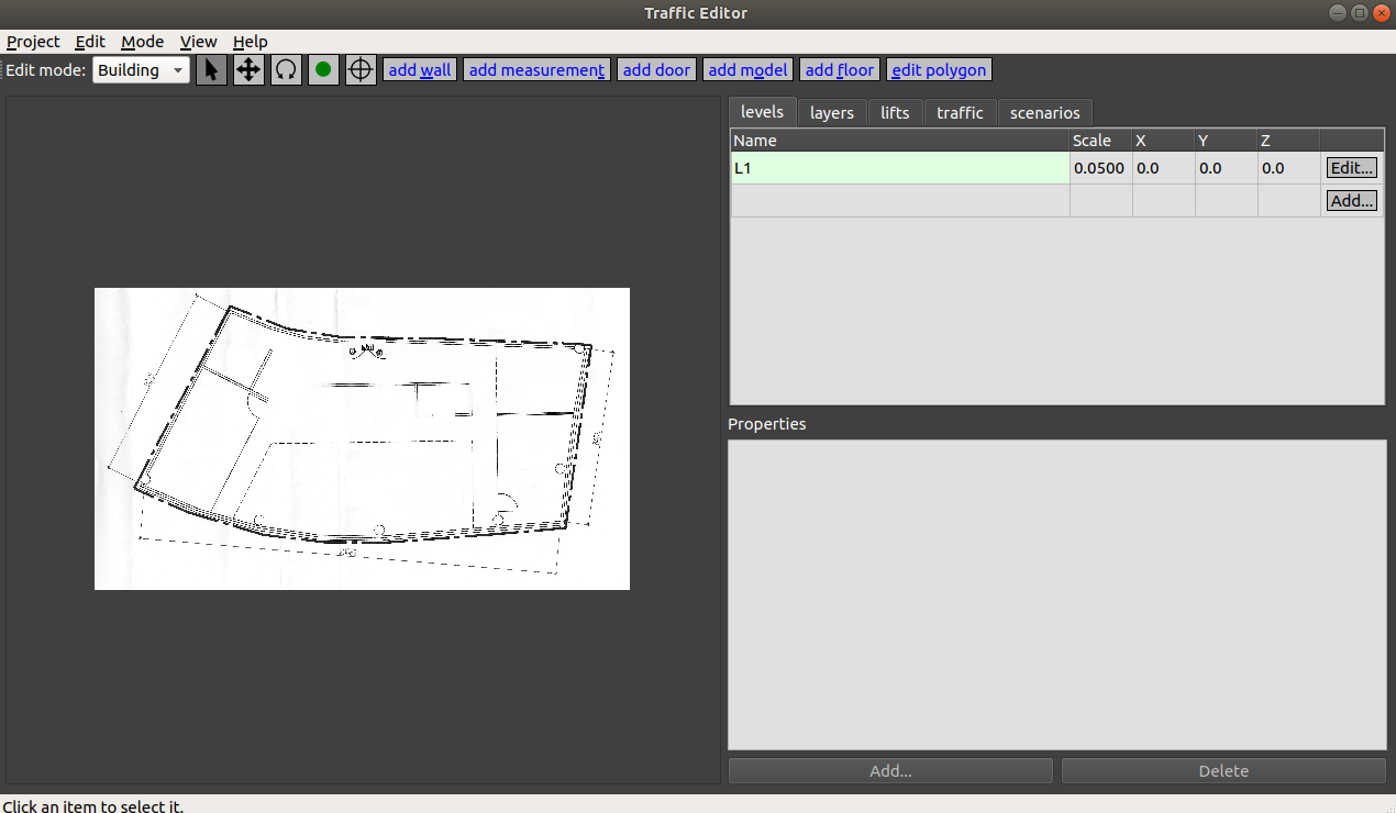 Editor not displaying floor map immediately in new project · Issue 70