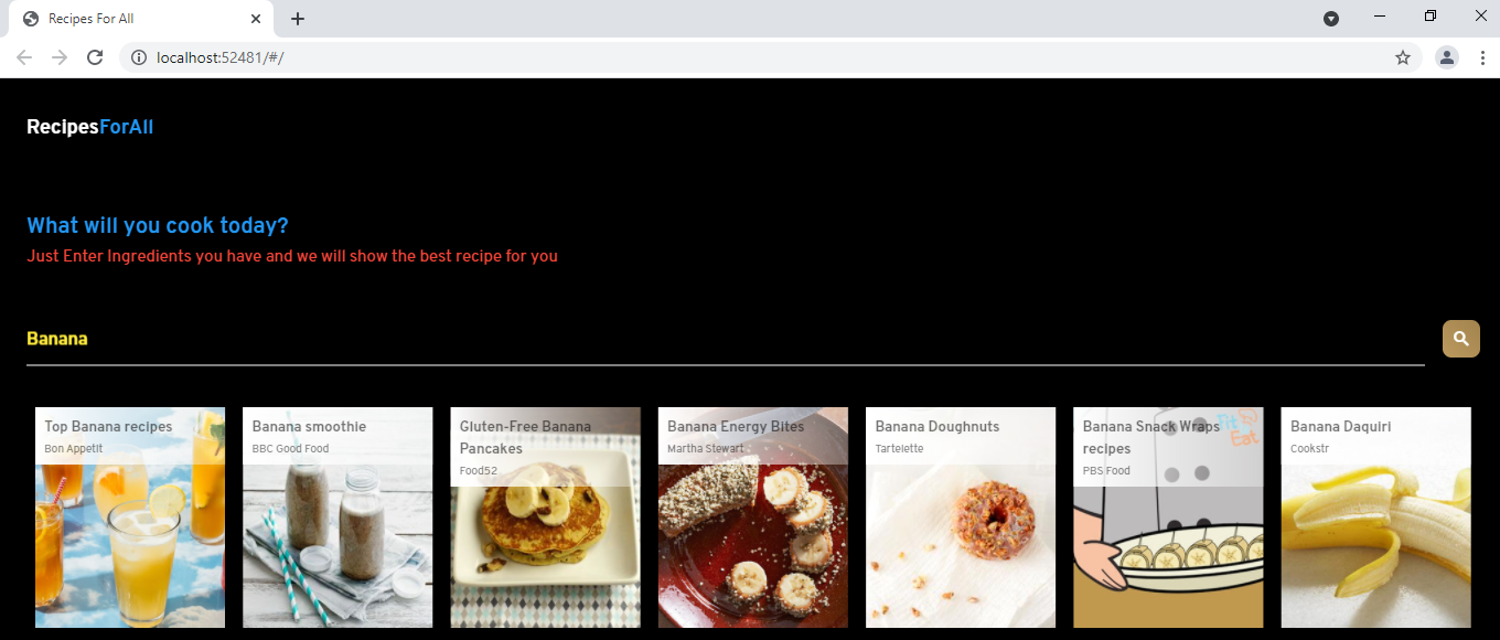 GitHub - PrakharNagpal/RecipesForAll