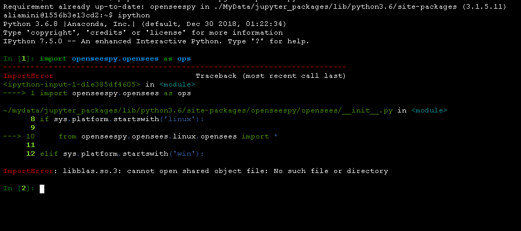 Import Error · Issue #120 · zhuminjie/OpenSeesPyDoc · GitHub