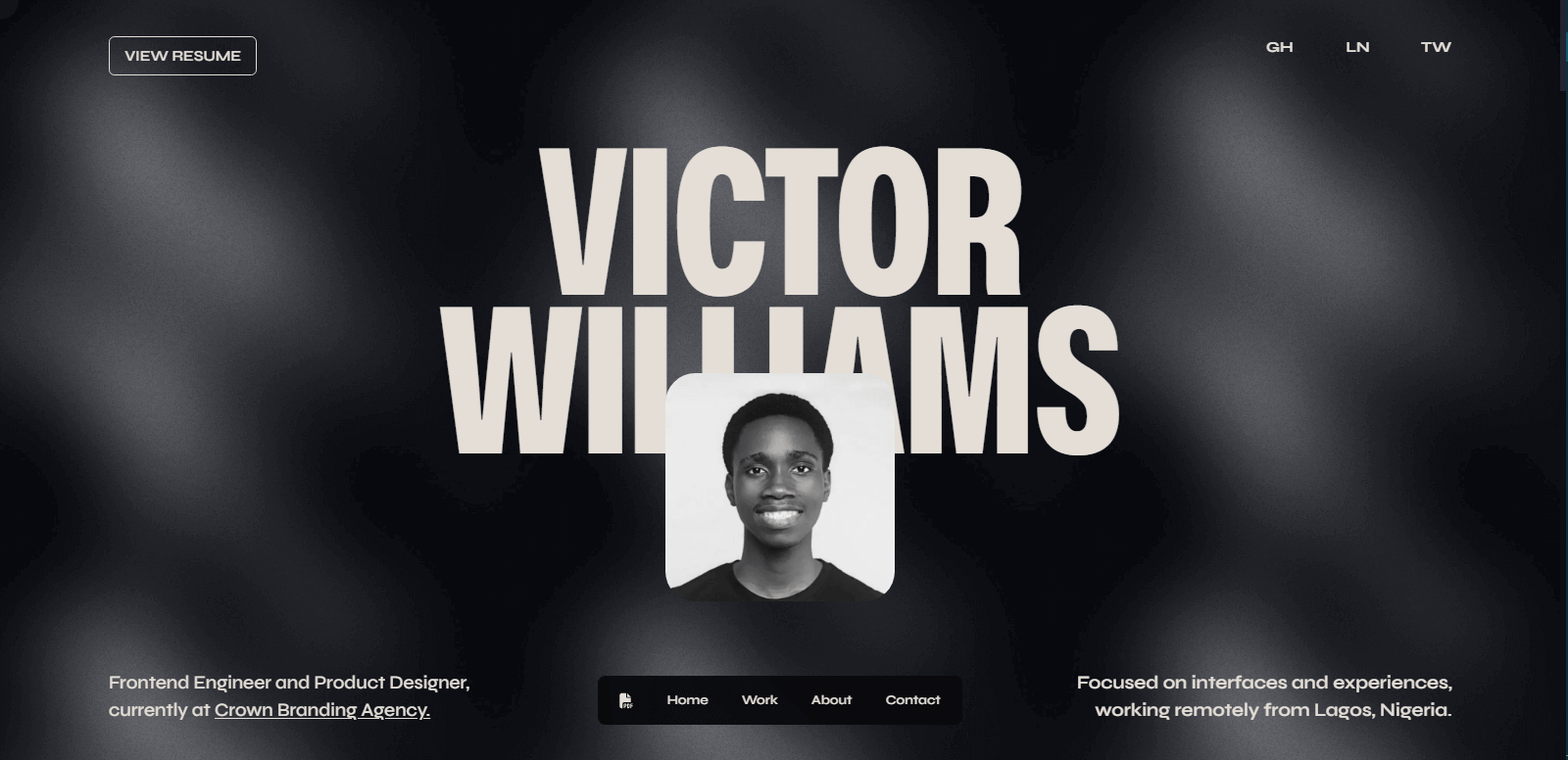 victor williams screenshot