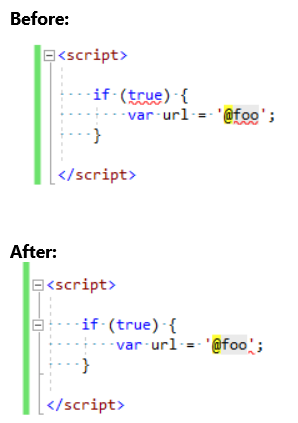 Show Structure Guildlines not working in razor files - *.cshtml · Issue ...