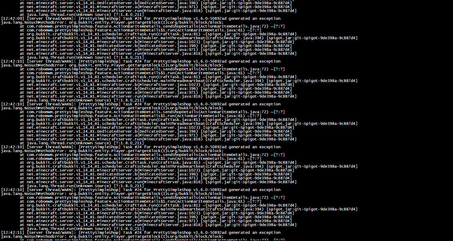 console error · Issue #19 · MLG-Fortress/PrettySimpleShop · GitHub