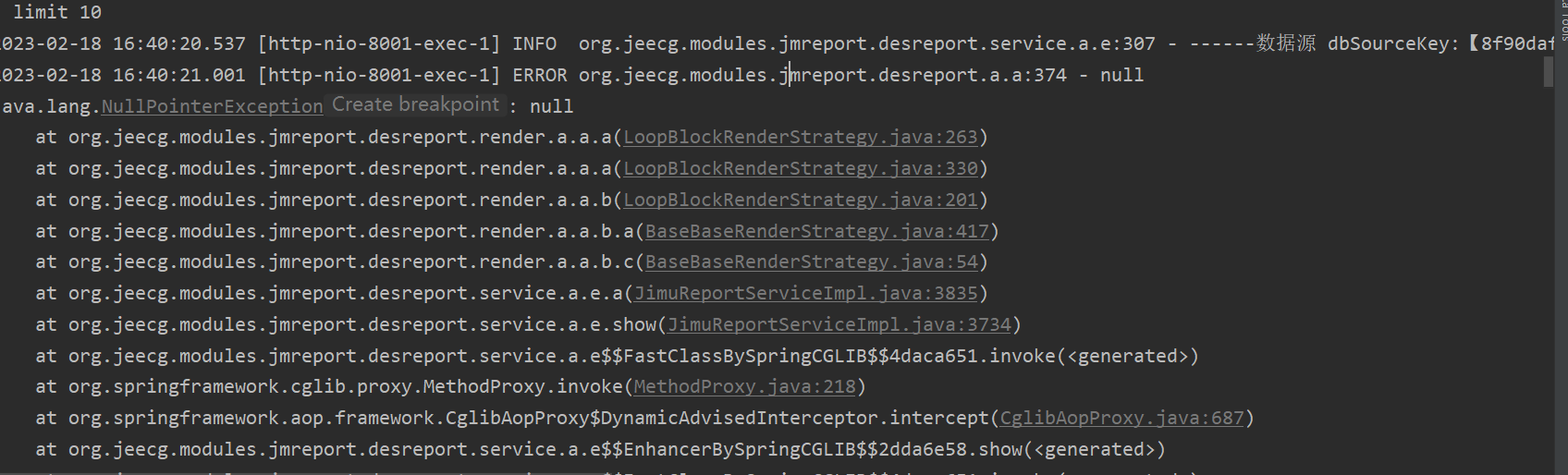 重新设置循环块导致前端渲染不出来 · Issue #1648 · jeecgboot/jimureport · GitHub