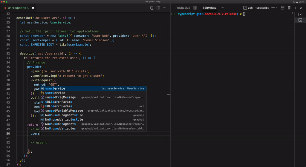 Pact JS Demo