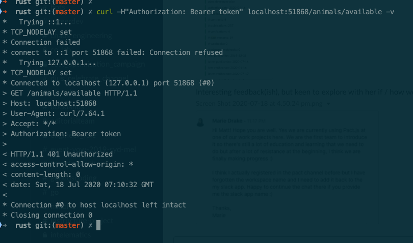 Mock service incorrectly selects request · Issue #69 · pact-foundation ...