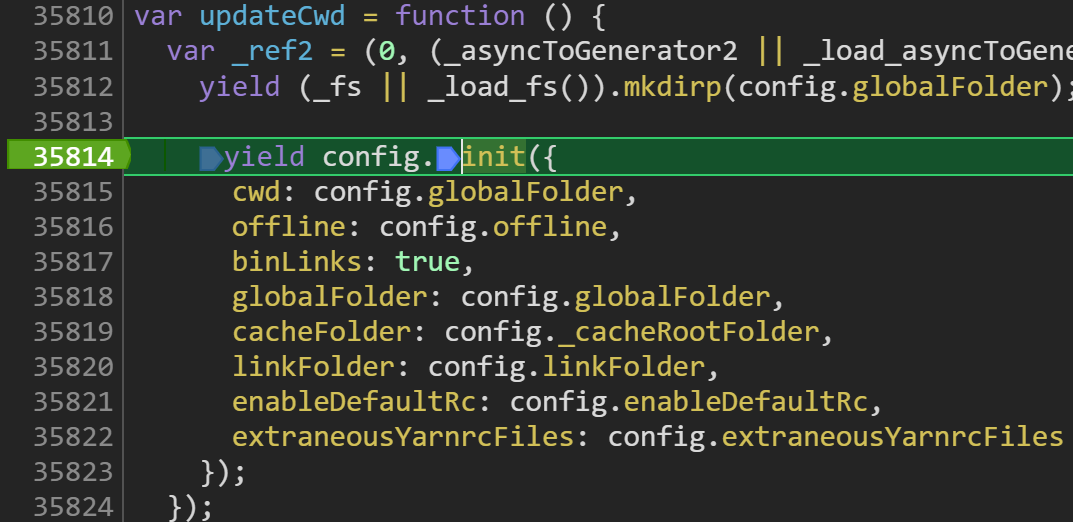 Yarn overwrites options, then proxy and httpsproxy breaks · Issue