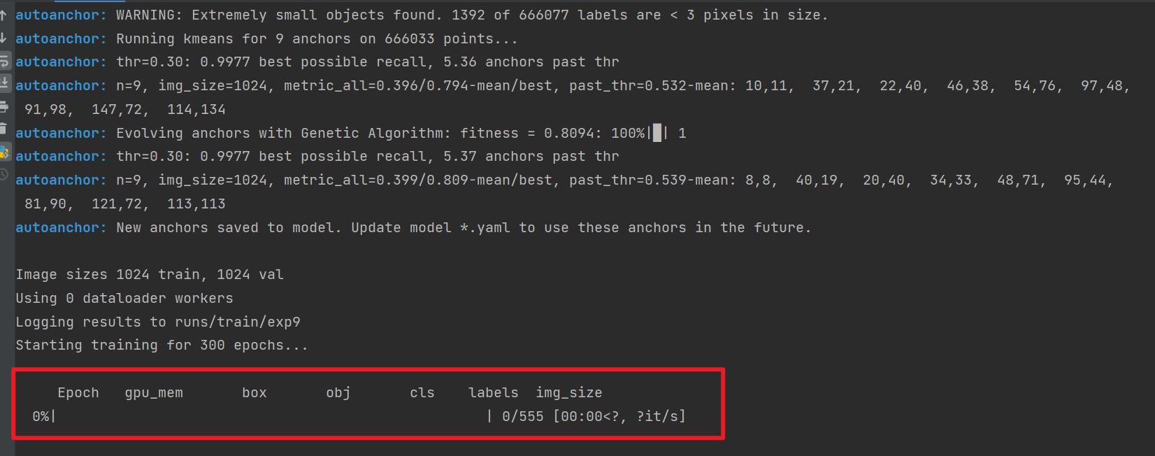 HELP!! The training process has stalled... · Issue #8936 · ultralytics ...