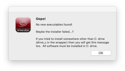 Wineskin Mac Instalar