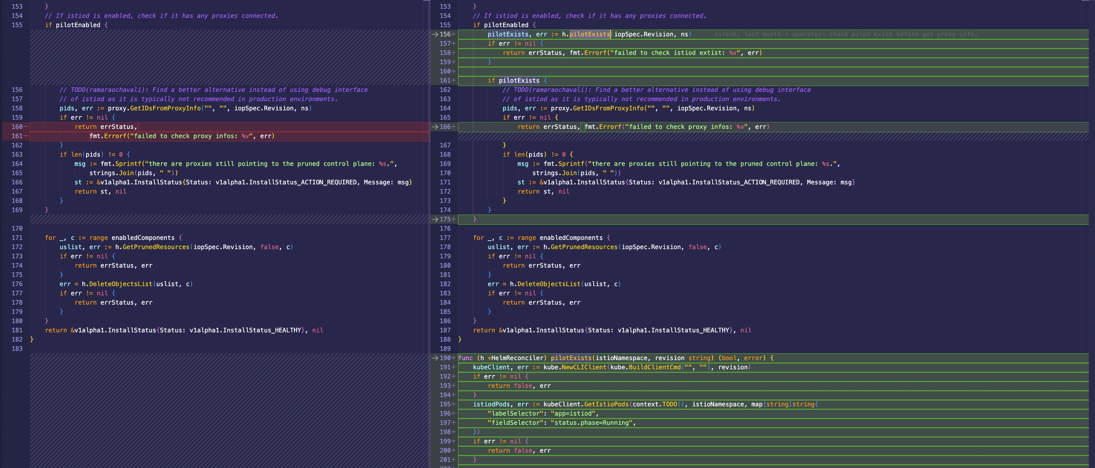 New pilotExists function always returns false · Issue #41631 · istio ...