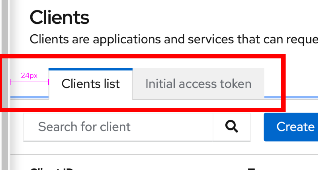 [UX review] Client list screens · Issue #19015 · keycloak/keycloak · GitHub