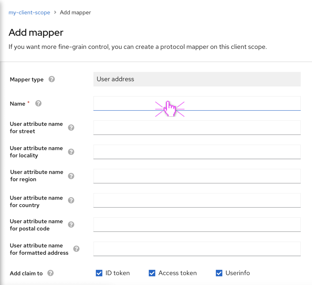 [UX Review] Change the fields' order in the User Address mapper · Issue ...