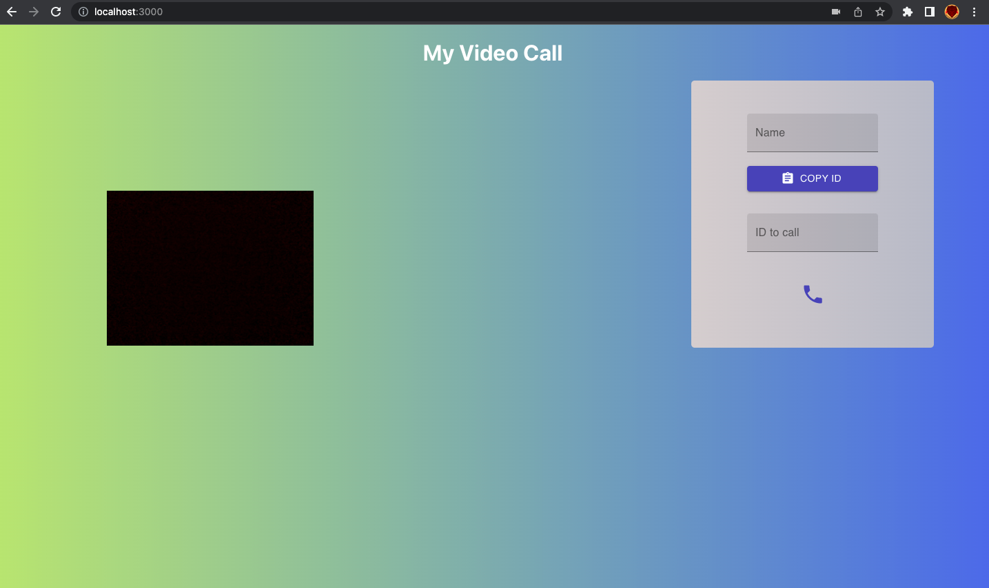 GitHub - amaravindmenon/video-chat · GitHub