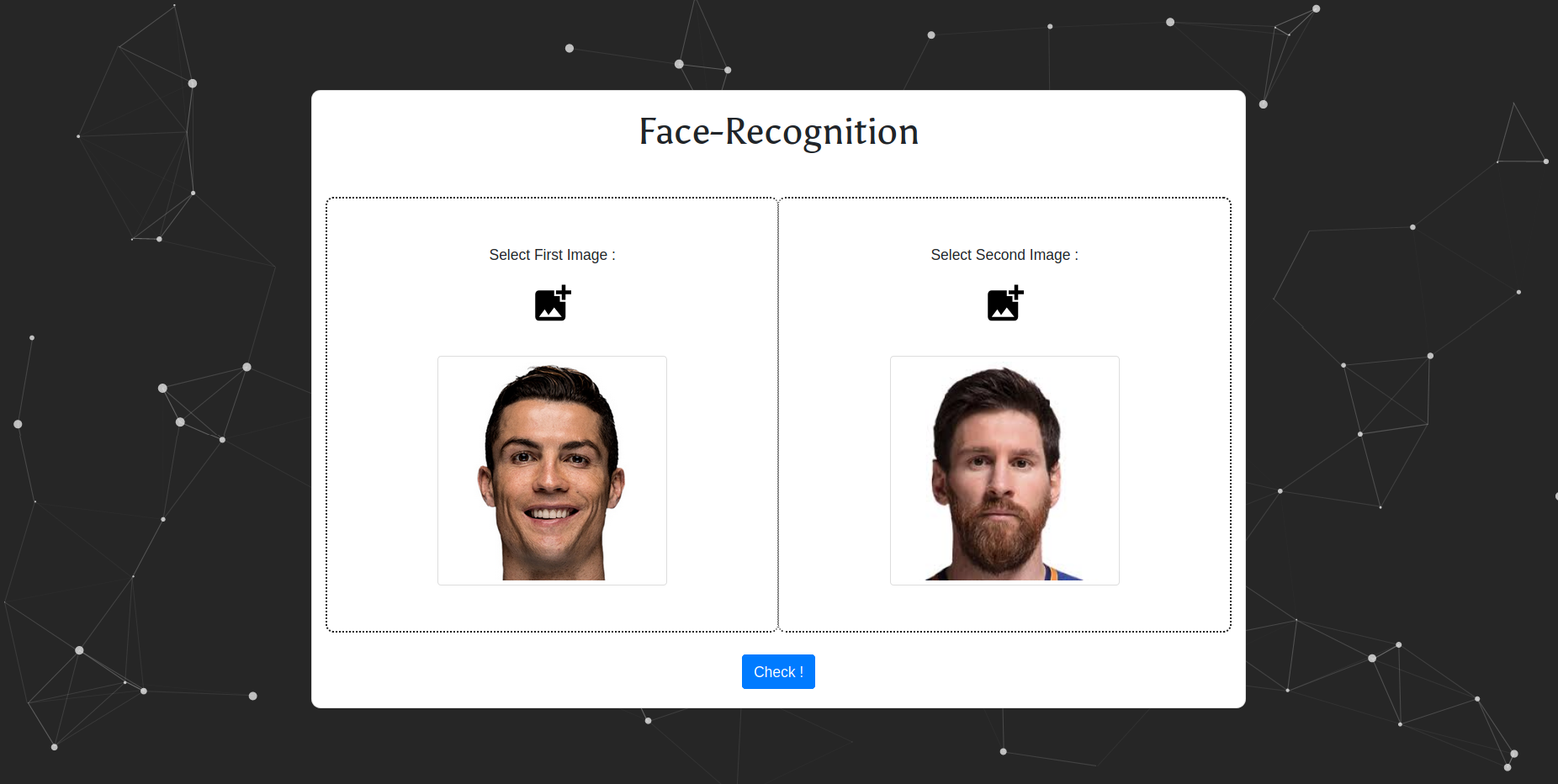 GitHub - aryanshridhar/Facial-Recognition: Facial recognition and ...