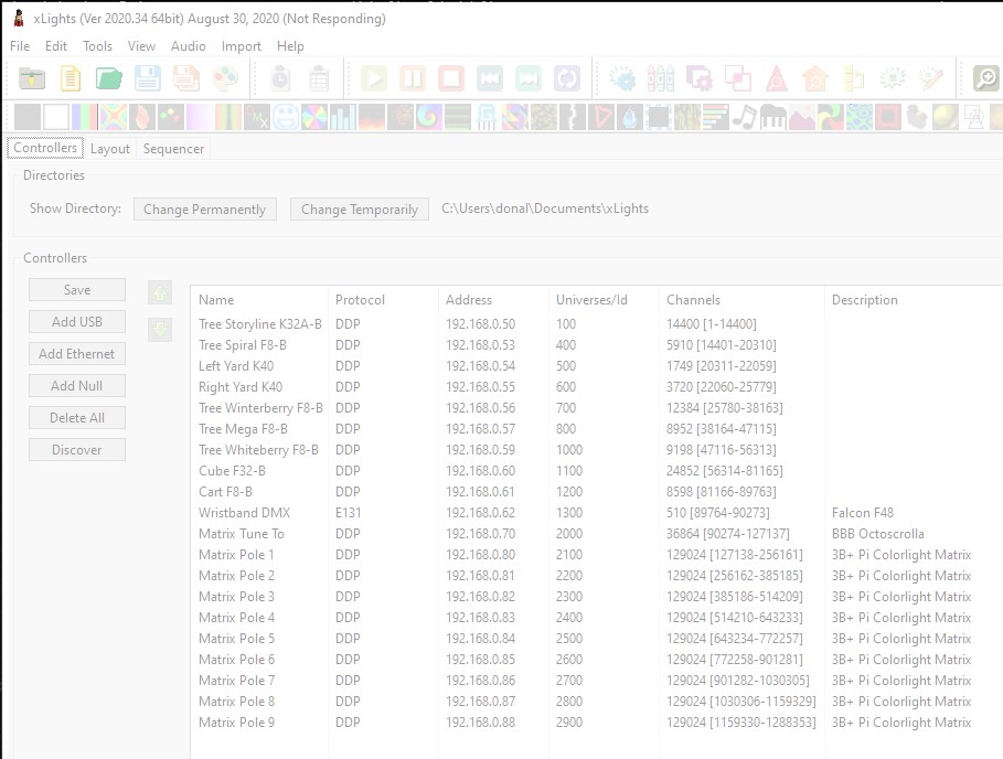xLights goes non-responsive when Tools>Test is selected · Issue #2198 ...