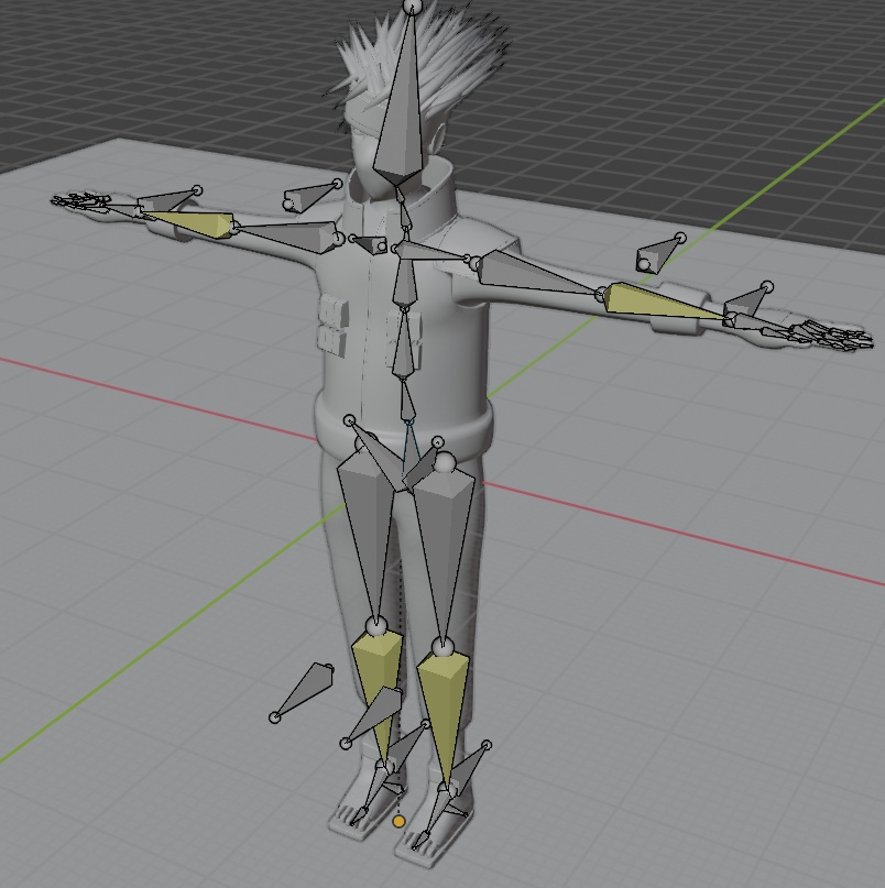 GitHub UUHakusho/CharacterAnimationRigProject Final year project