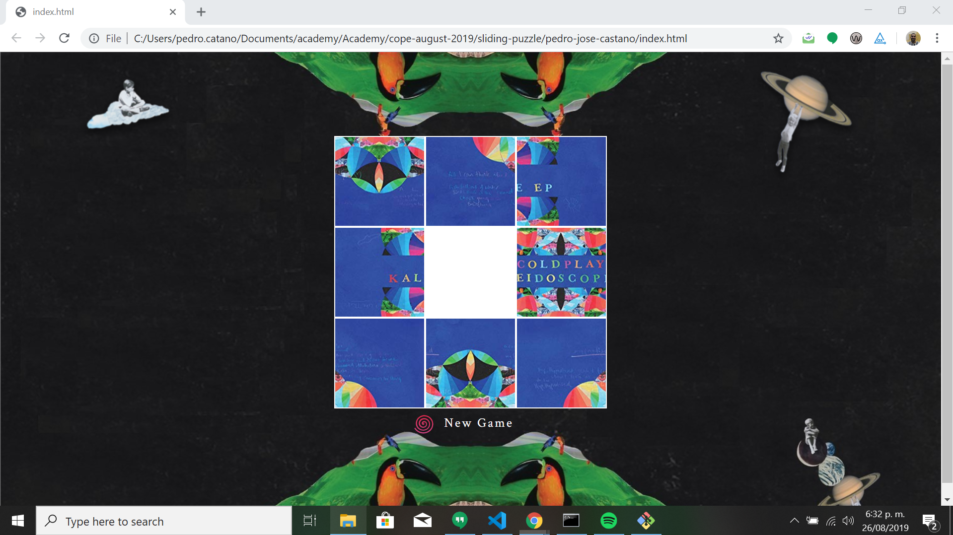 Sliding Puzzle Homework day 7 by pedrocatano · Pull Request #16 ...