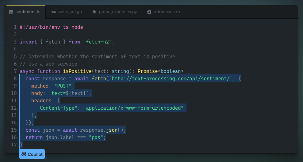 Github Copilot theme used in the docs · community · Discussion #13932 ...