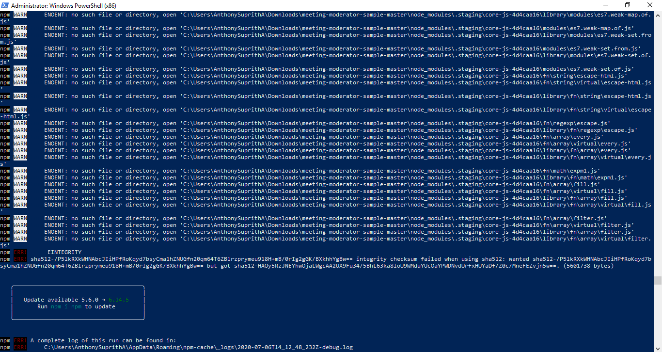 No such files or directory · Issue 3 · microsoftgraph/meetingmoderatorsample · GitHub