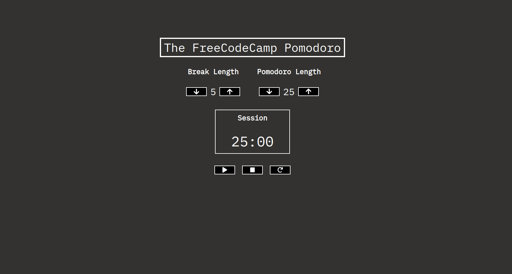 GitHub - WolfgangReip/Pomodoro-React: A free Pomodoro timer made with React