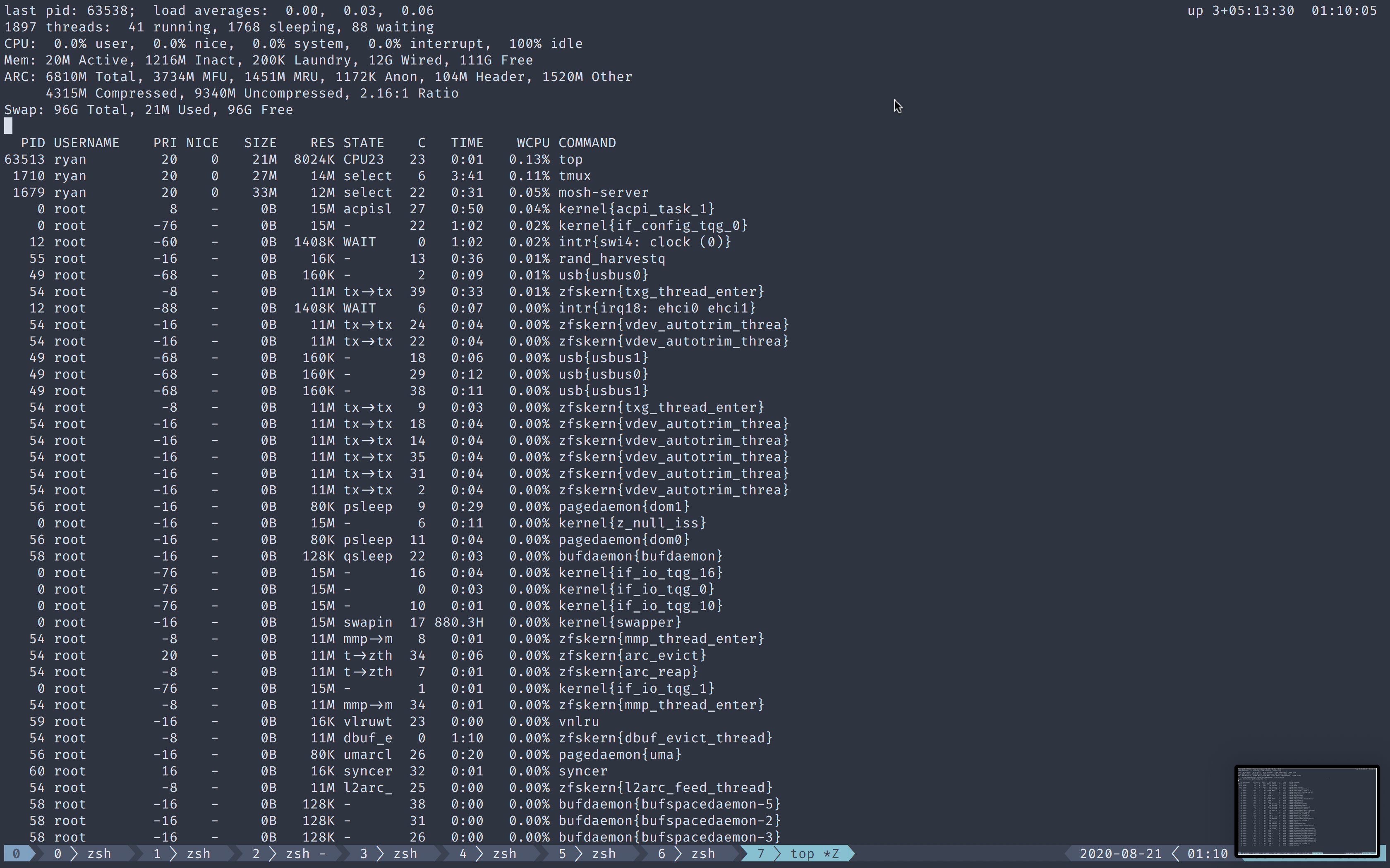 ZFS awareness · Issue #78 · aristocratos/bpytop · GitHub