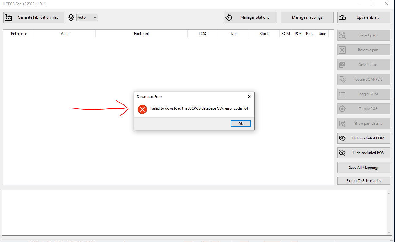 Tool not working in KiCAD 6.0.9 on MacOS · Issue 238 · Bouni/kicad