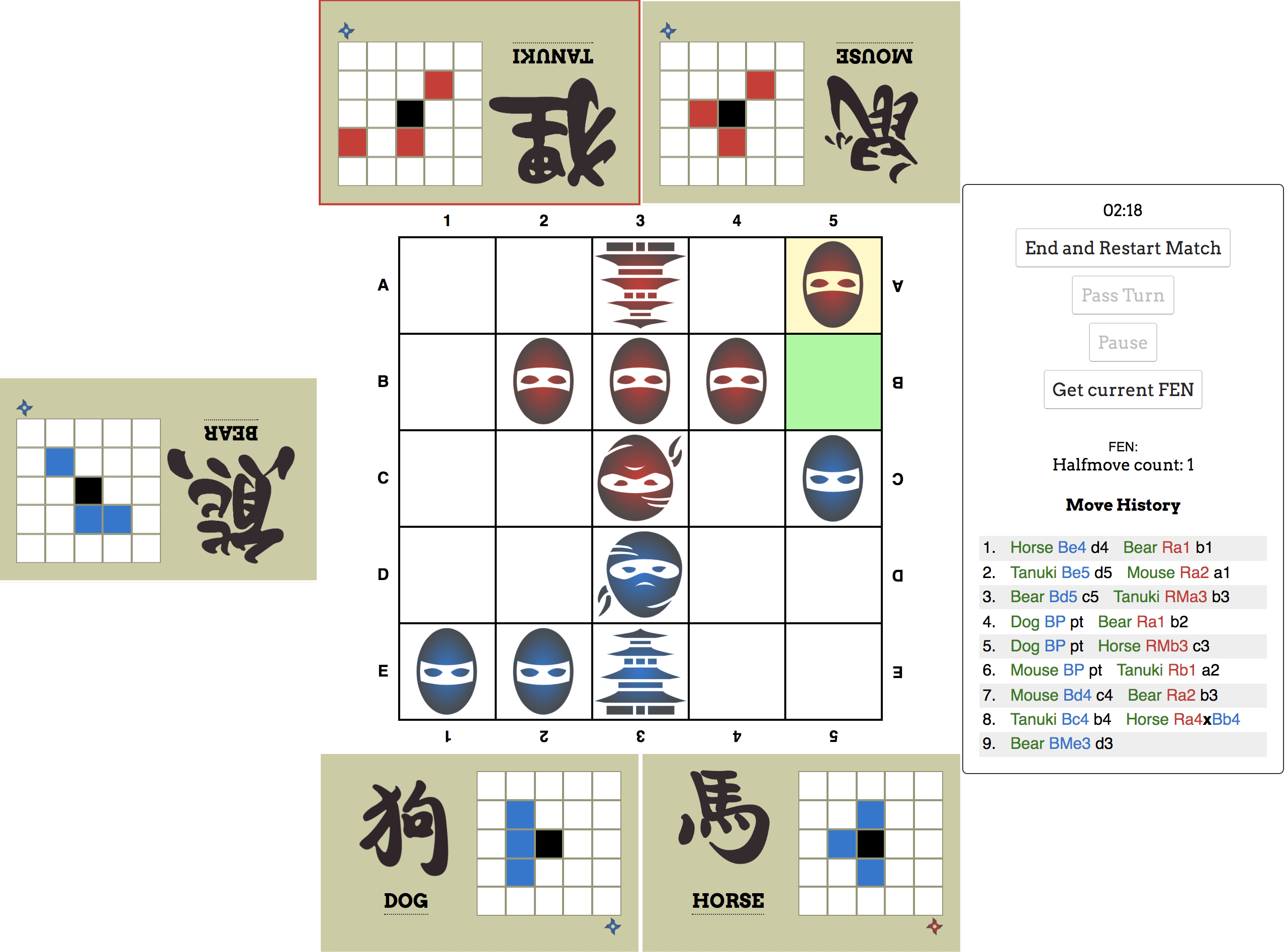 Negamax Example Negamax algorithm occasionally returns an illegal move · Issue #1 ...