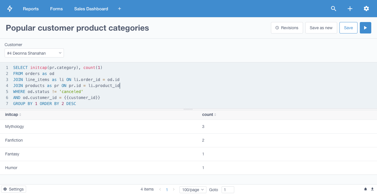 Write an SQL