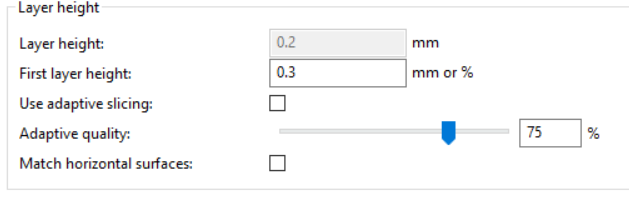 UI glitch — layer height field is not enabled when adaptive slicing ...