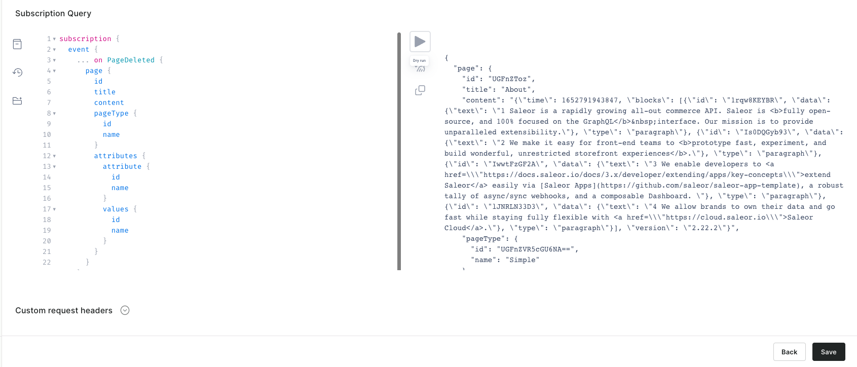GraphiQL response should be scrollable in dry run mode · Issue #3465 ...