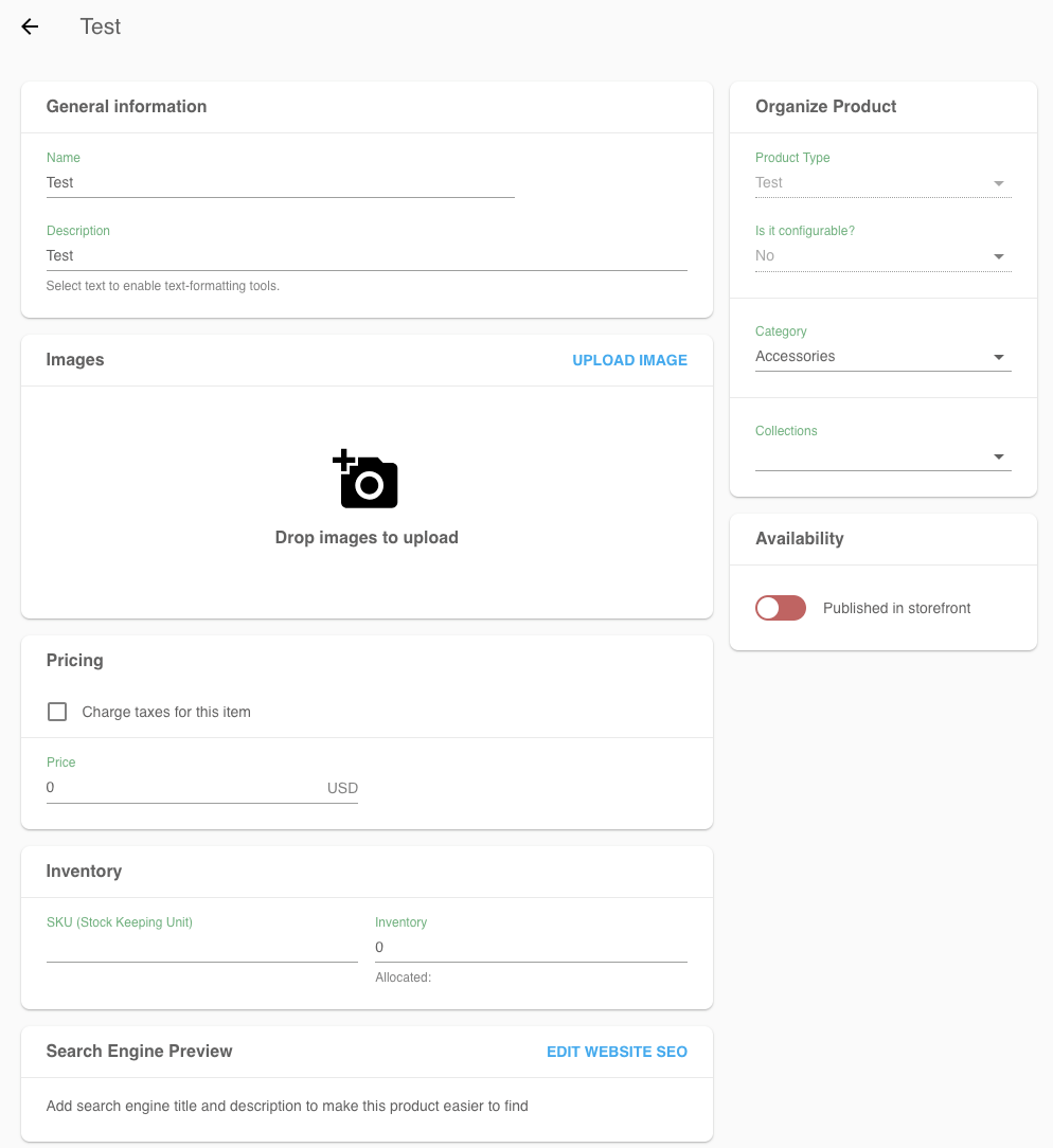 Product attributes selection not rendered · Issue #3498 · saleor/saleor ...