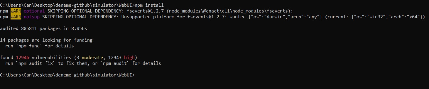 npm install error · Issue #674 · lgsvl/simulator · GitHub