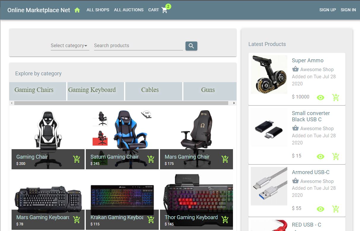GitHub - johnnyboysydney/Online_Marketplace_Net: The Online Marketplace ...