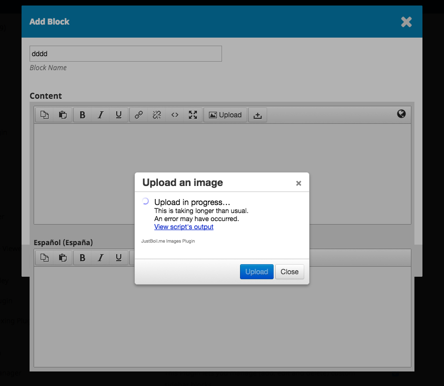 [OJS] TinyMCE can't upload an image · Issue #3064 · pkp/pkp-lib · GitHub