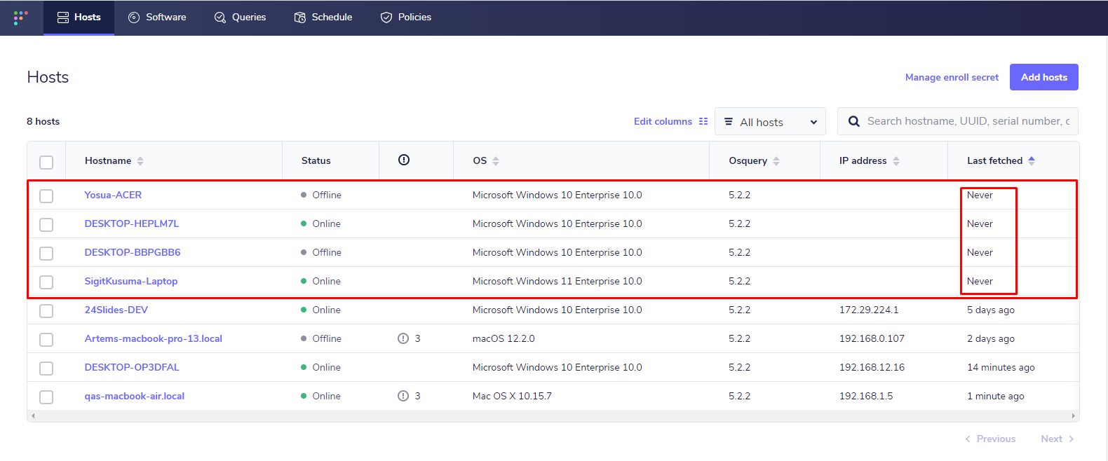 Windows agent trouble fetching · Issue #4923 · fleetdm/fleet · GitHub