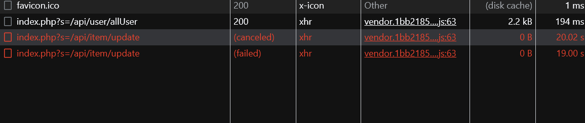 修改项目访问密码的时候一直pending，然后超时报错 · Issue #1699 · star7th/showdoc · GitHub