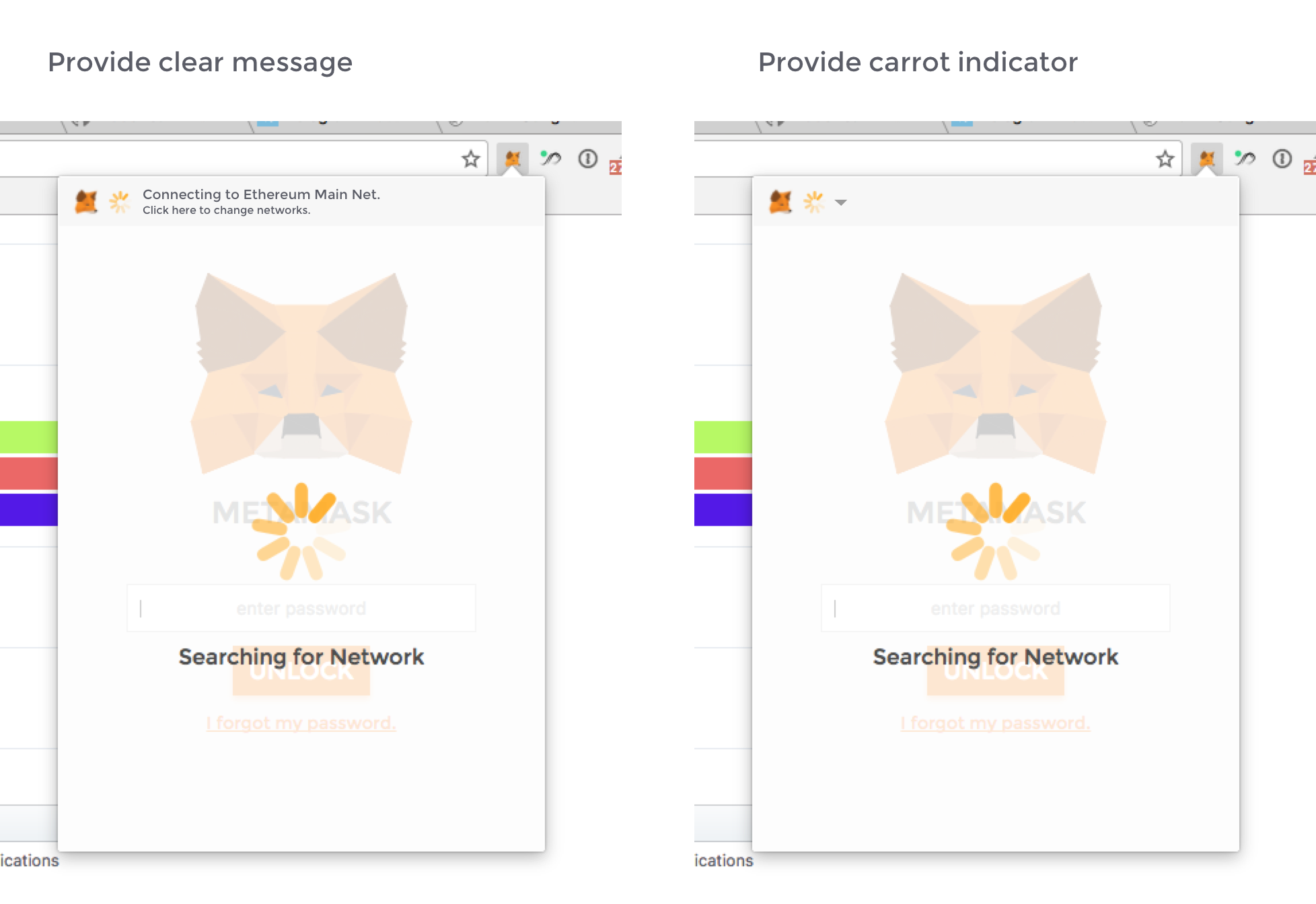 searching for network