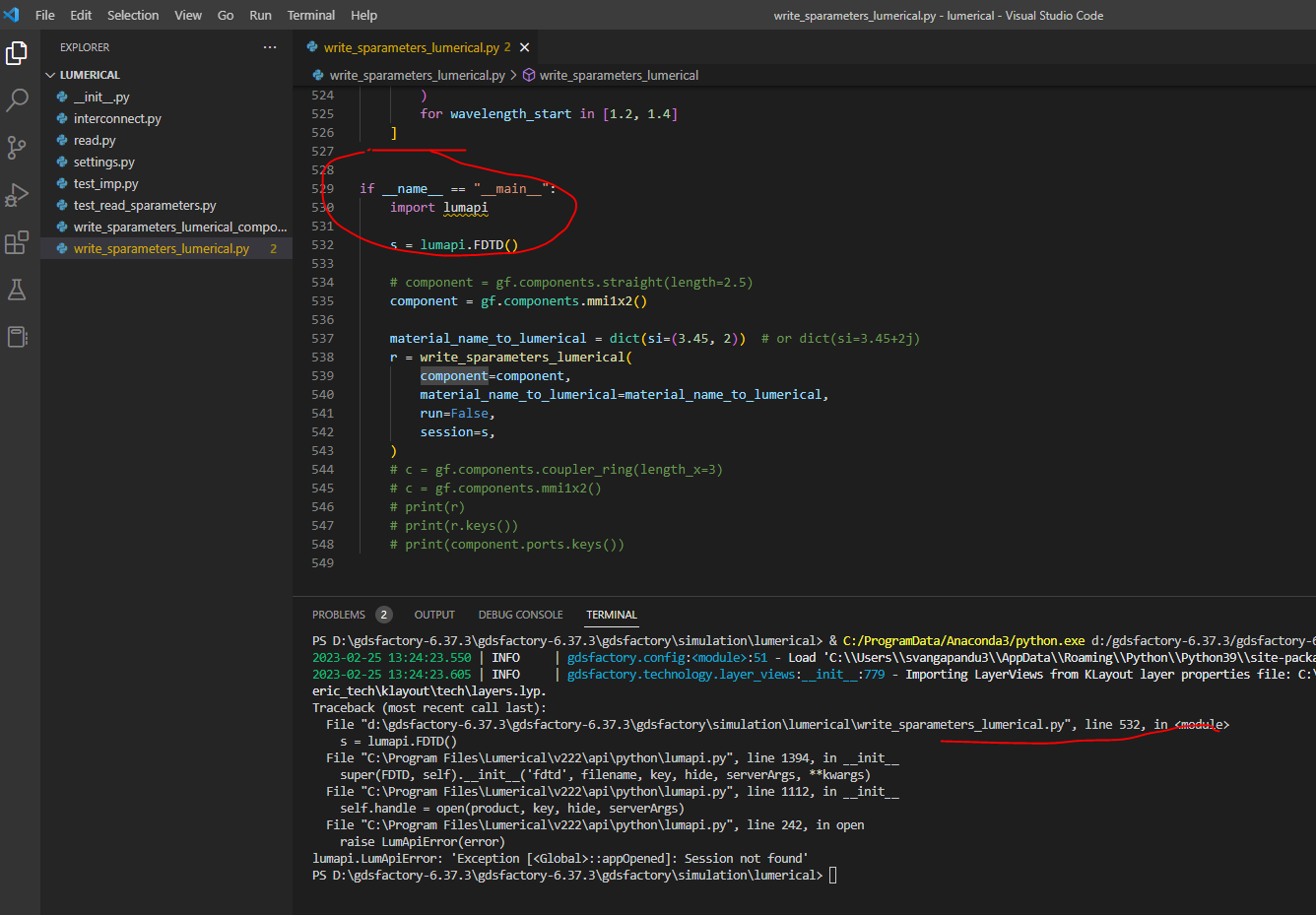Running FDTD Lumerical simulation on a component · Issue #1353 ...