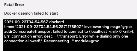 Docker Desktop doesn't run · Issue #6159 · docker/for-mac · GitHub