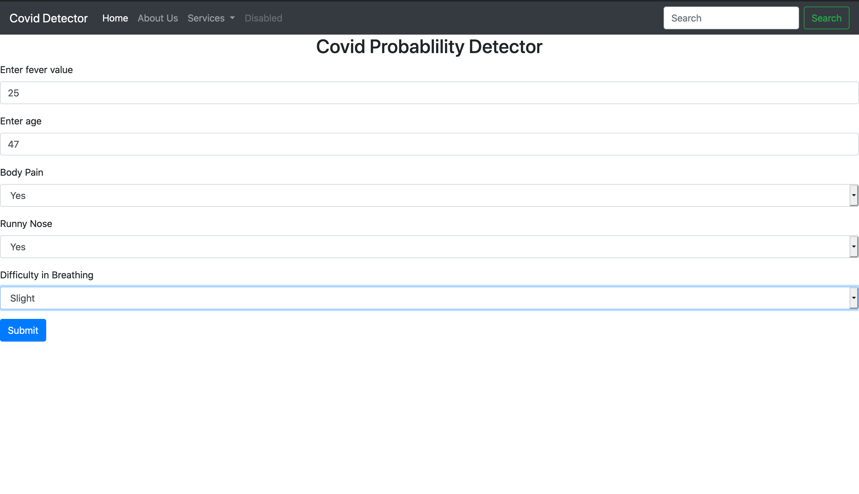 GitHub - samyakkumar1/Covid-Detector-ML-project-