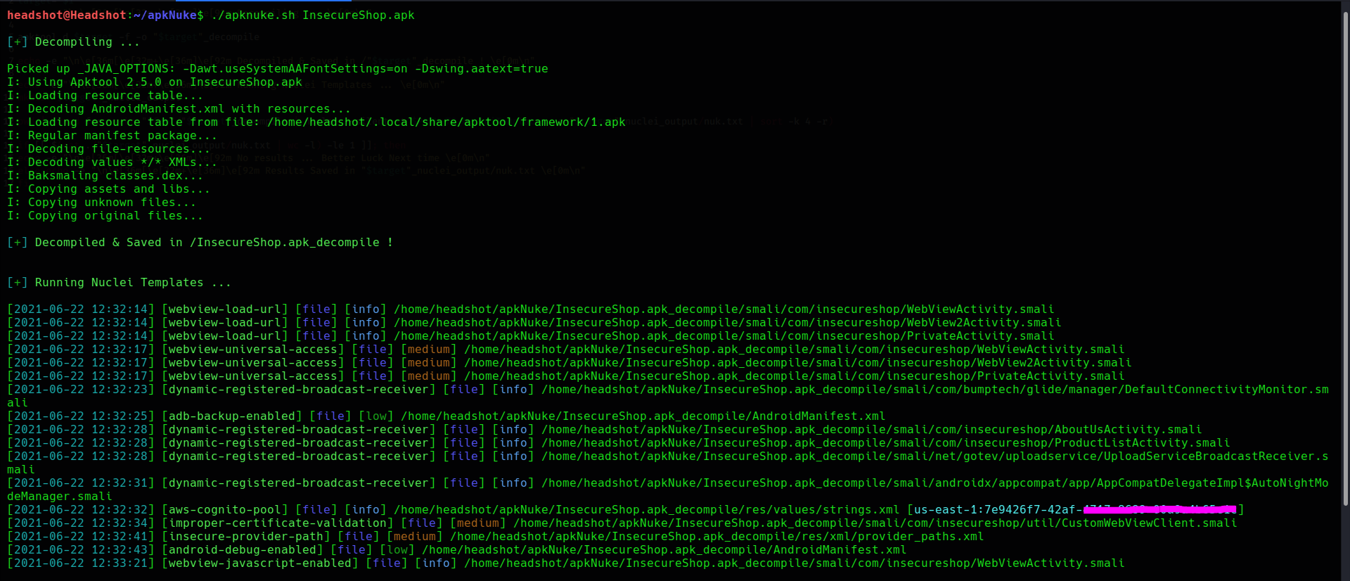 GitHub - utkarsh24122/apknuke: Find vulnerabilities in Android ...