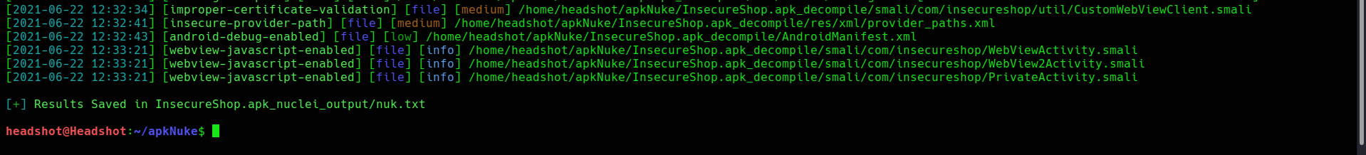 GitHub - utkarsh24122/apknuke: Find vulnerabilities in Android ...