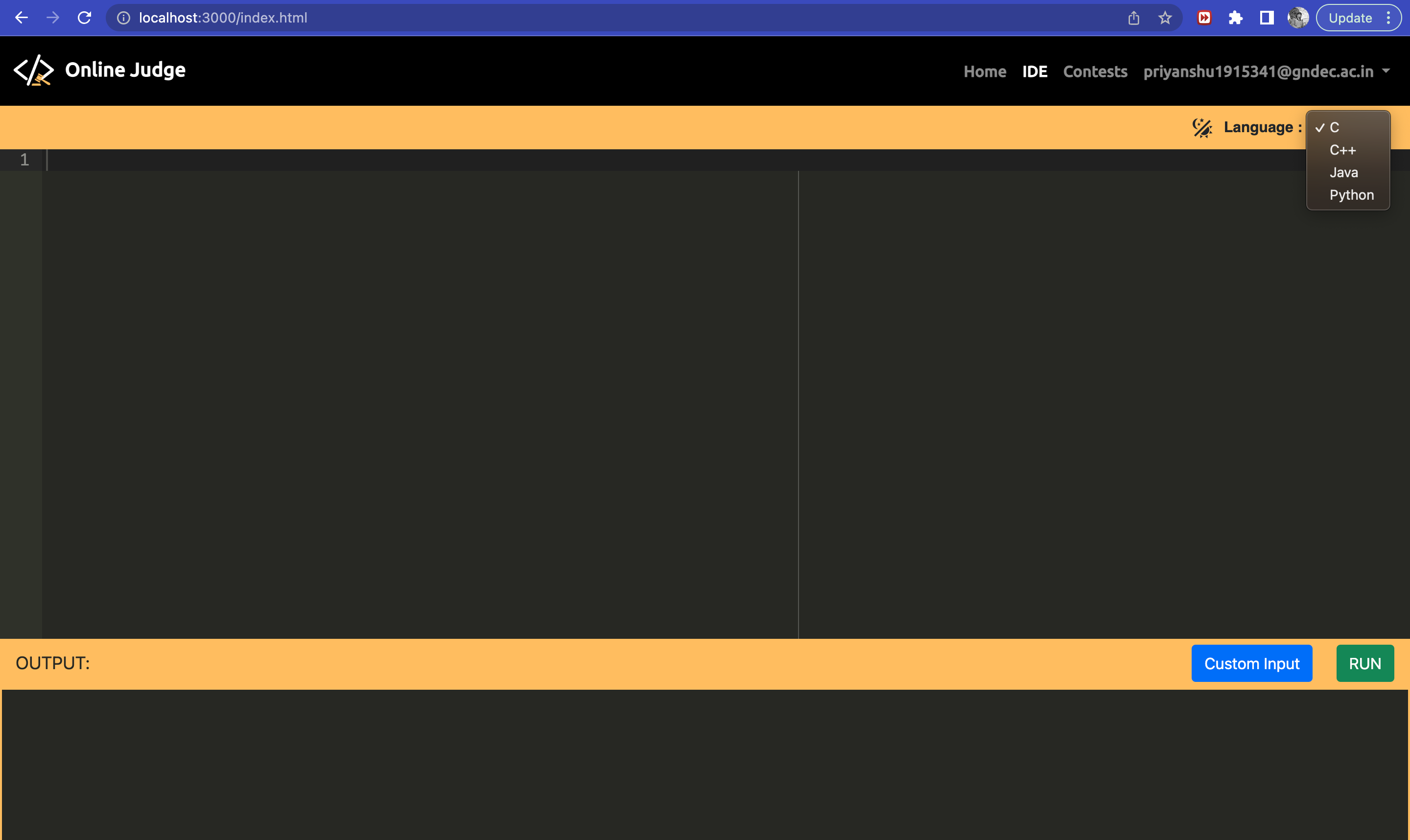 GitHub - anorangefalcon/OnlineJudge_GNDEC: A online platform to host ...