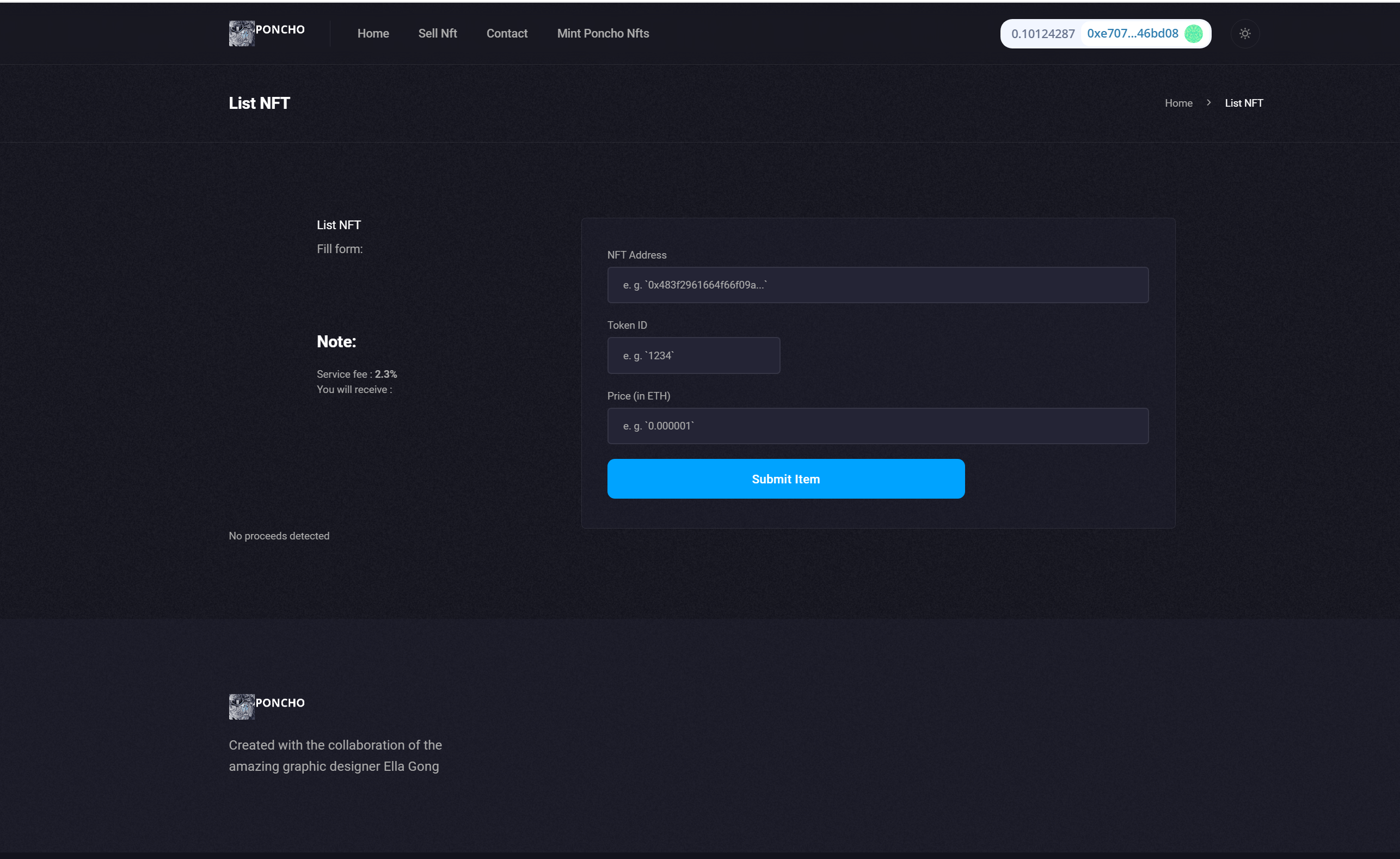 GitHub - cdcalderon/nftmarketplacewebv2: NFT Marketplace Nextjs v2 new ui